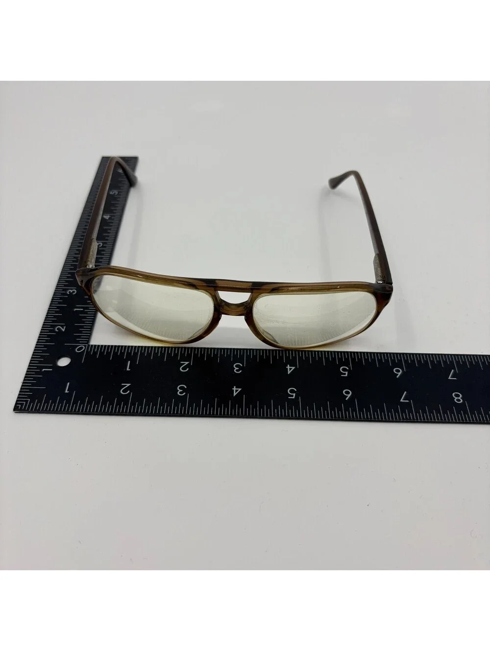 Stetson 39N Brown Hue Eyeglasses Frame Only 58-16 145mm China Vintage